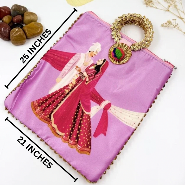Lavendra Wedding Knot Potli