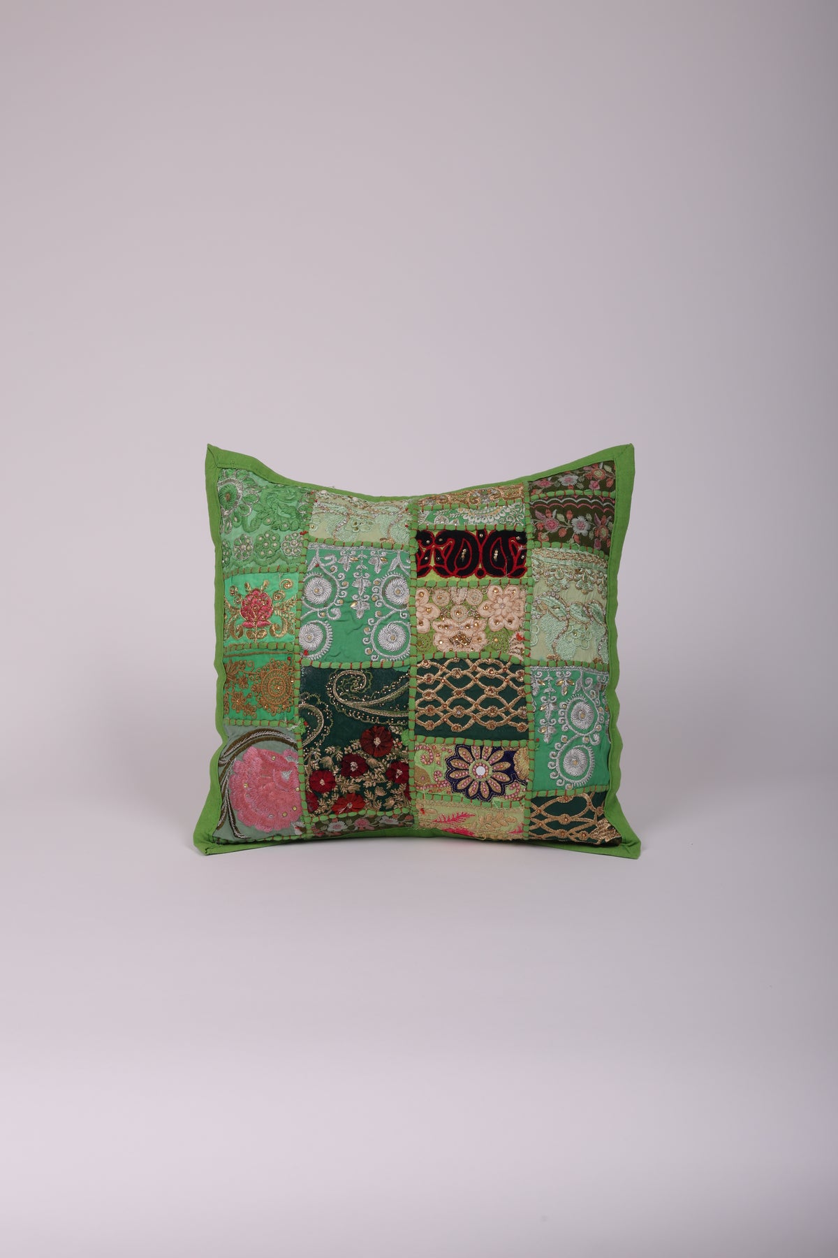 Rajasthani Patch Work Cushion Covers Set of 5 | Festive Decor