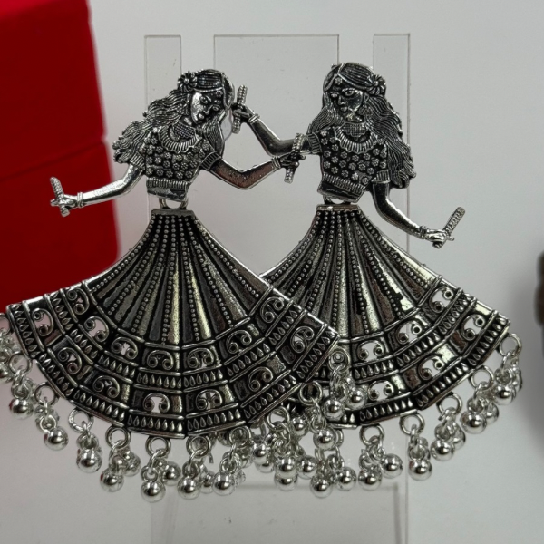 Navratri Dhamaka Oxidized Earring Set – 5 in 1