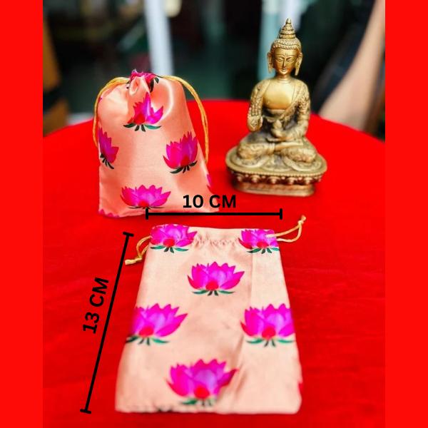 Peach Lotus Potli