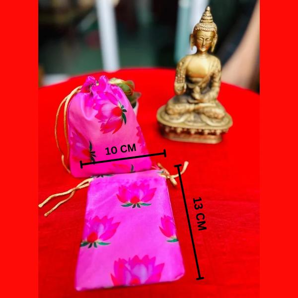 Gulabi Lotus Potli