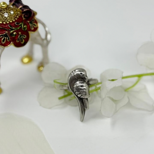 Boho Parrot Ring
