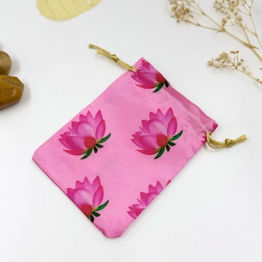 Gulabi Lotus Potli