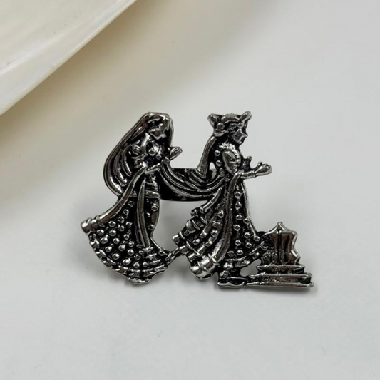 Raja Rani Union Oxidised Ring