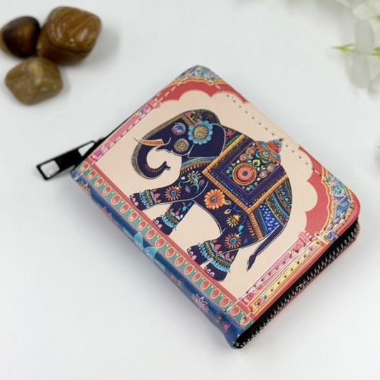 Royal Elephant Mini Wallet