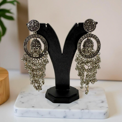 Ghungroo Grace Jhumka Earrings
