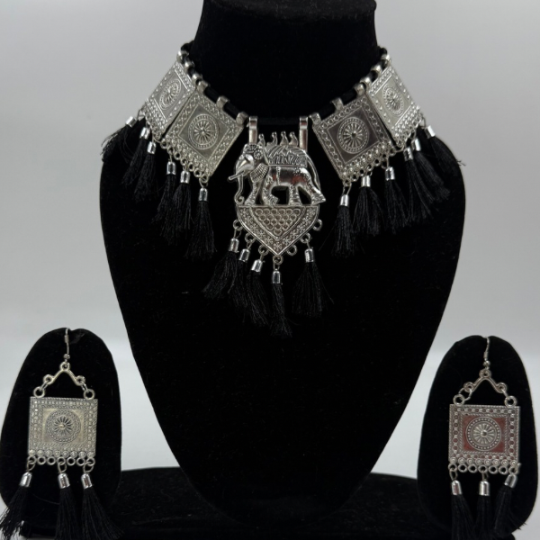 Navratri Dhamaka Jewelry Combo – 3 Sets + 2 Bangles