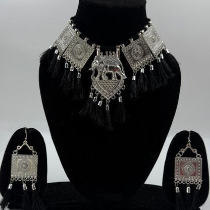 Navratri Dhamaka Jewelry Combo – 3 Sets + 2 Bangles