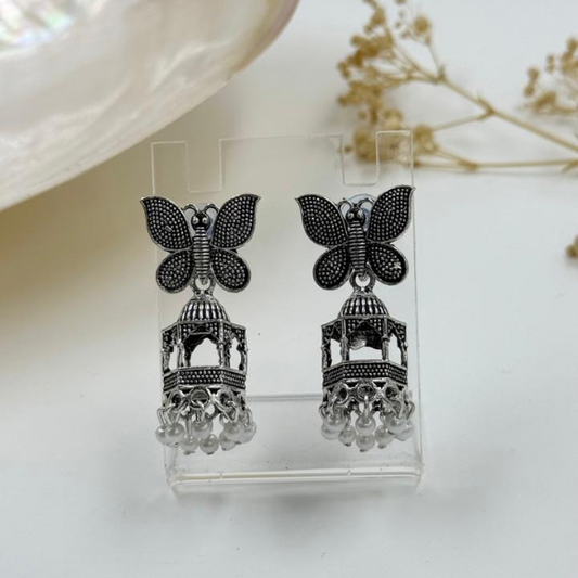 Butterfly Designer Jhumka Earrings