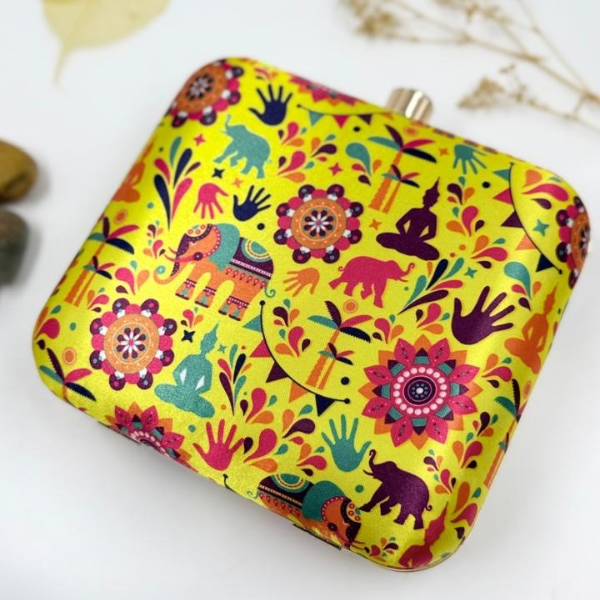 The Mandala Motif Clutch