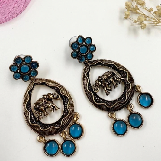 Cool Elephant Pearl Earring 2
