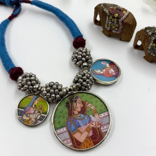 Regal Blue Enchantress Necklace