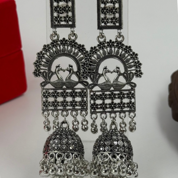 Navratri Dhamaka Oxidized Earring Set – 5 in 1
