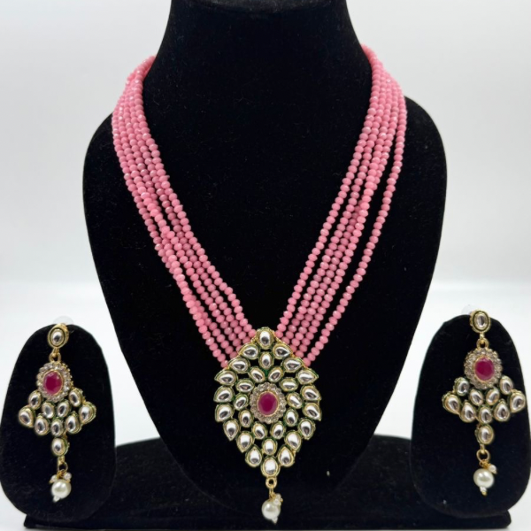 Crimson Crush Kundan Set