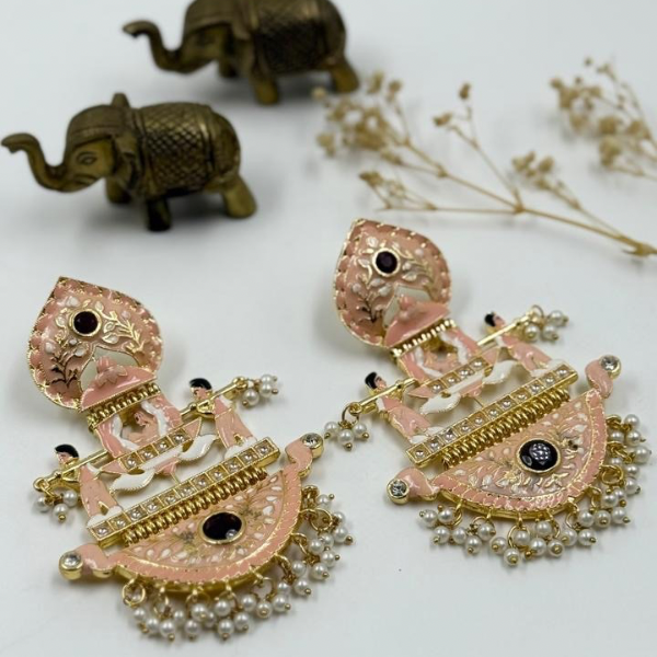 Vintage Royal Doli - Chandbali Earrings 7