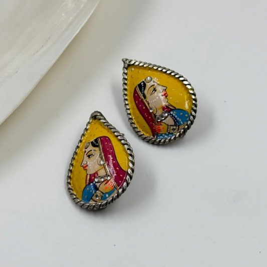 Rani Radiance – Royal Rajputana Earrings