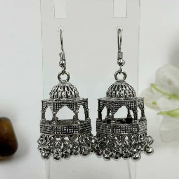 Oxidized Charm Earring Set – 5 Styles in 1 Box