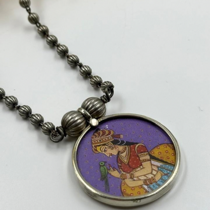 The Vintage Rani Elegance Necklace 3 - Pink
