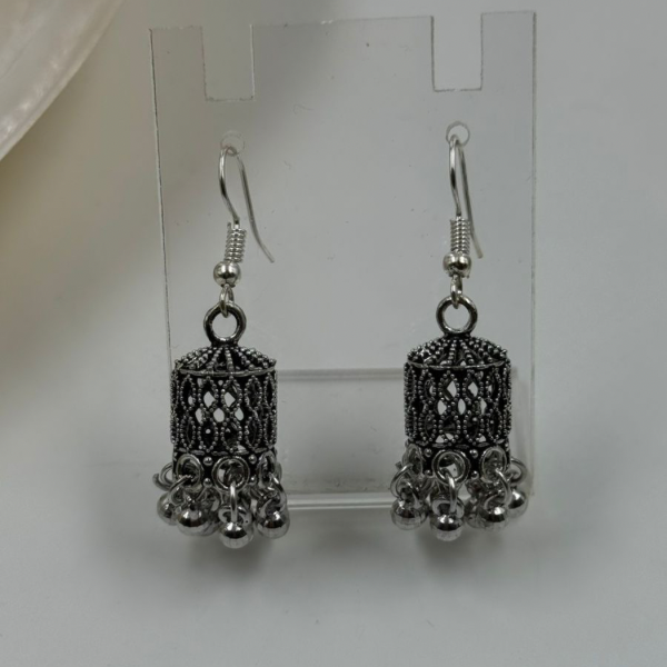 Bohemian Bliss: Oxidized Silver Earring Gift Box
