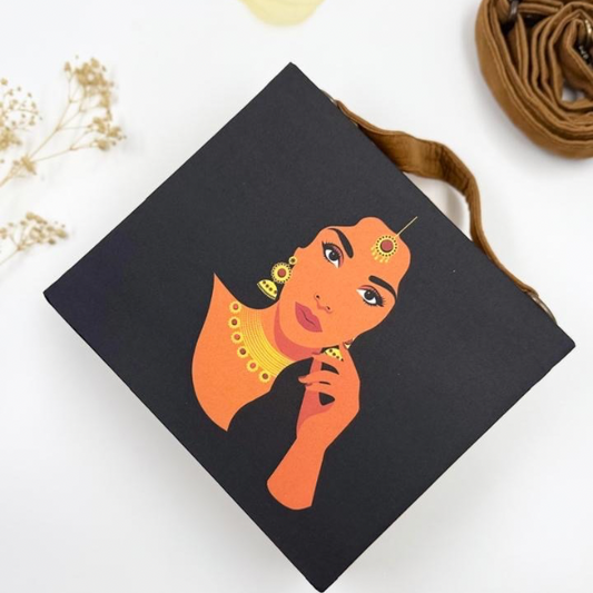 Desi Diva: Pop Art Chic Handbag