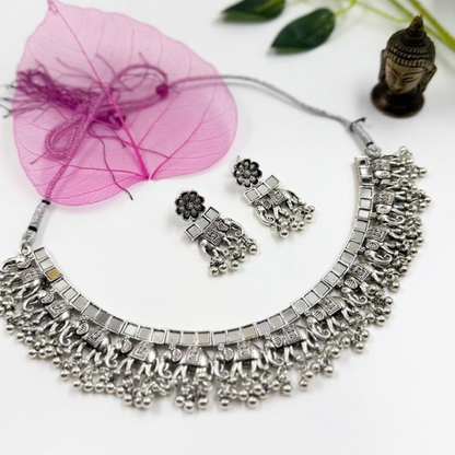Enchanting Elephant Necklace Set