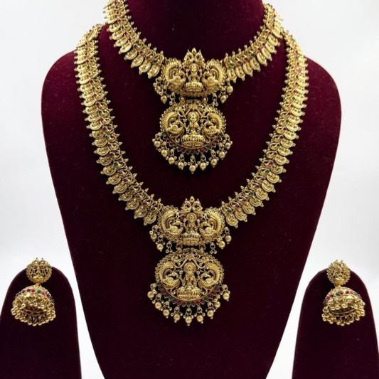 Golden Dynasty Temple Jewellery Set