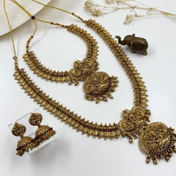 Golden Dynasty Temple Jewellery Set