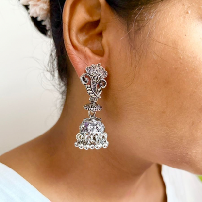 Ghungroo Glow Jhumka Earrings