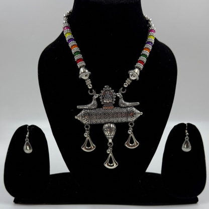 Navratri Dhamaka Jewelry Combo – 3 Sets + 2 Bangles