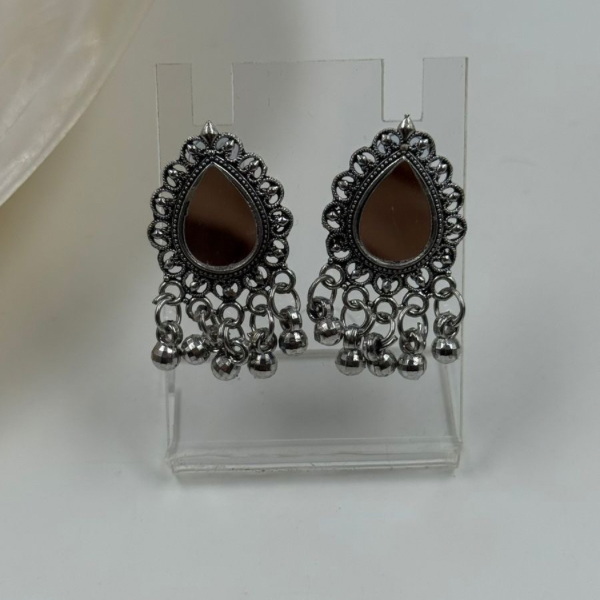 Bohemian Bliss: Oxidized Silver Earring Gift Box