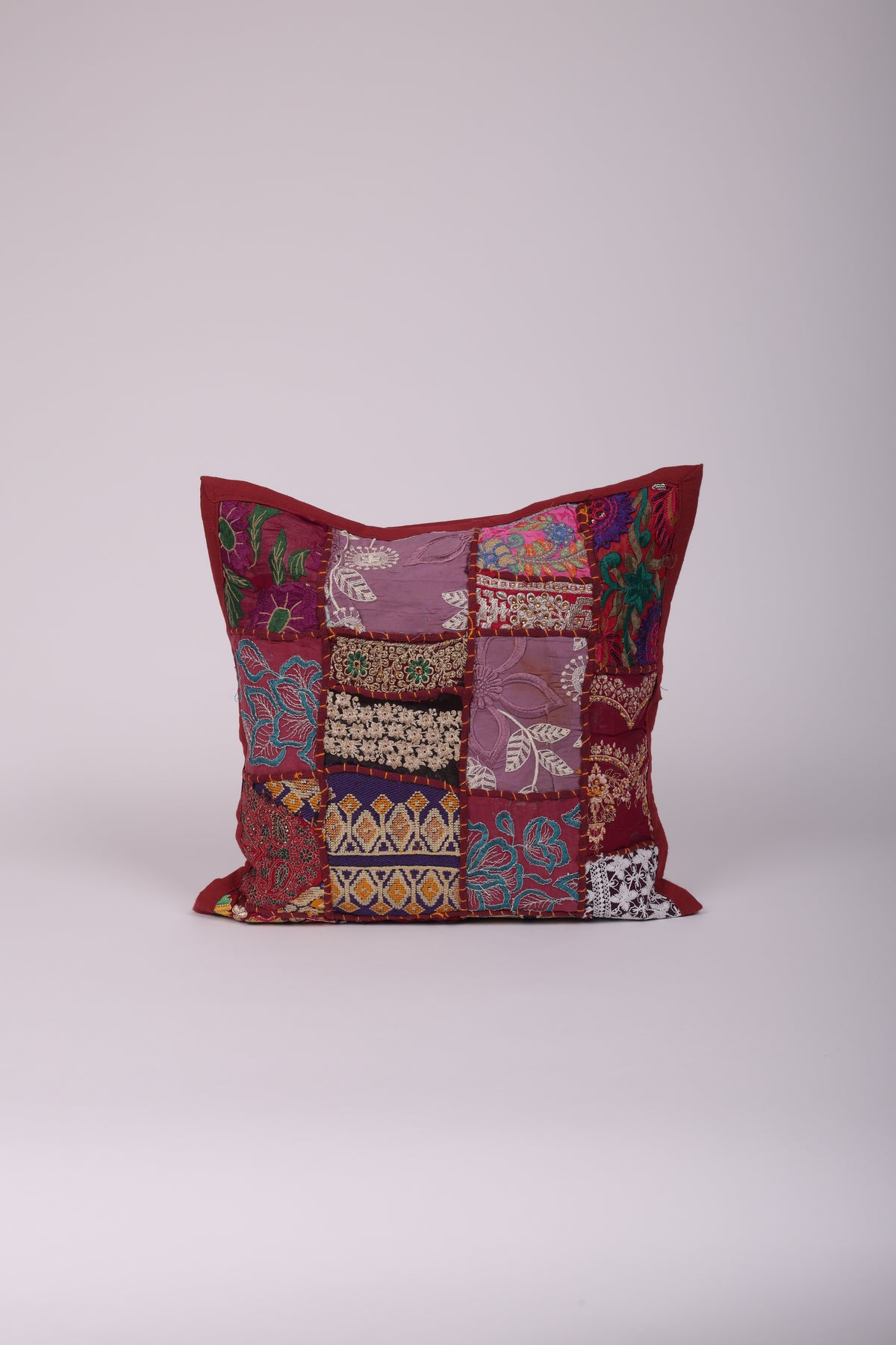Rajasthani Patch Work Cushion Covers Set of 5 | Festive Decor