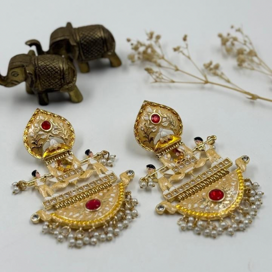 Vintage Royal Doli - Chandbali Earrings 1