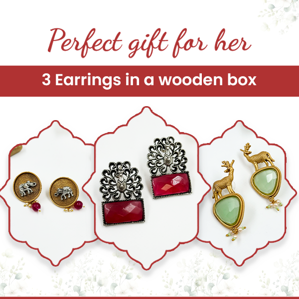 Perfect gift for her - Statement Earrings Combo