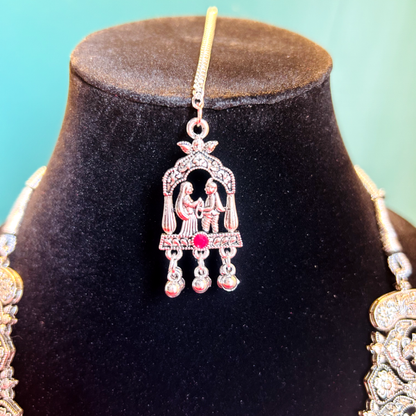 Raja Rani Union Necklace Set