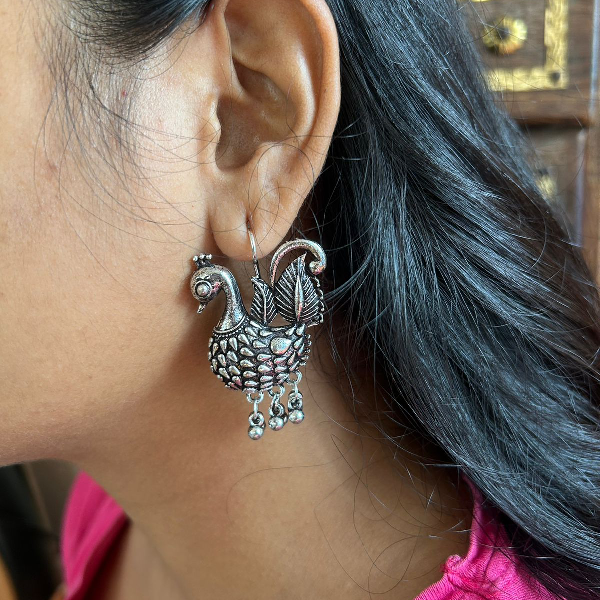 Beautiful Peacock Earrings