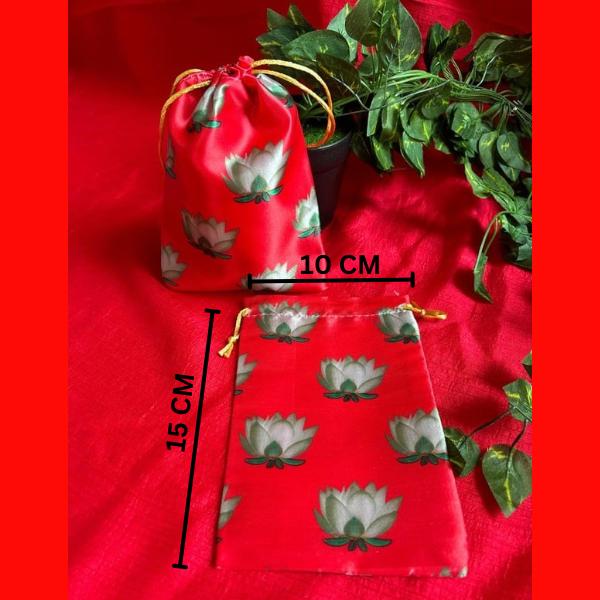 Scarlet Red Potli