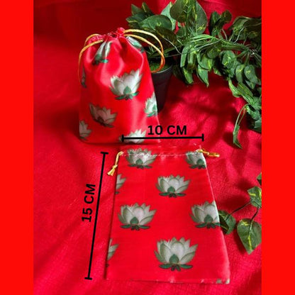 Scarlet Red Potli